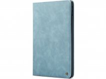 CaseMania Slim Stand Folio Case Aqua - iPad 10 (2022) hoesje