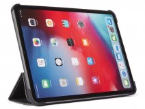 Decoded Leather Slim Cover Zwart Leer - iPad 11 (2025)/10.9 (2022) hoesje