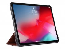 Decoded Leather Slim Cover Bruin Leer - iPad 11 (2025)/10.9 (2022) hoesje