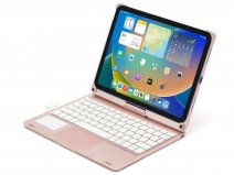 Toetsenbord Case 360 met Muis Trackpad Roze - iPad 11/10.9 Hoesje