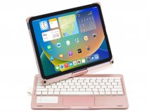 Toetsenbord Case 360 met Muis Trackpad Roze - iPad 10 (2022) Hoesje