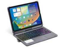Toetsenbord Case 360 met Muis Trackpad Space Grey - iPad 10.9 2022 Hoesje