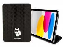 Karl Lagerfeld Choupette Monogram Folio Case - iPad 10 (10.9) hoesje