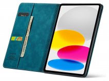 CaseMania Slim Stand Folio Case Groen - iPad 11/10.9 hoesje