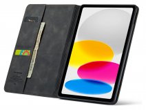 CaseMania Slim Stand Folio Case Zwart - iPad 11/10.9 hoesje