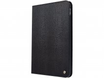 CaseMania Slim Stand Folio Case Snake Zwart - iPad 11/10.9 hoesje