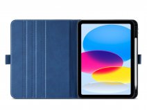 Solidenz Pencil Folio Stand Case Blauw - iPad 11/10.9 hoesje