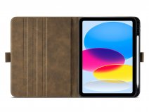 Solidenz Pencil Folio Stand Case Bruin - iPad 11/10.9 hoesje
