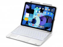 Toetsenbord Case met Muis Trackpad Zilver - iPad Air 4/5 Hoesje
