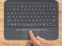 ZAGG Pro Keys Folio met Trackpad AZERTY - iPad Air 4/5 hoesje