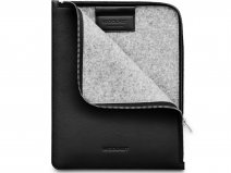 Woolnut Leather Folio Zwart - iPad Air 10.9/Pro 11 Sleeve