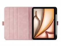 Solidenz Pencil Folio Stand Case Roze - iPad Air 11 hoesje