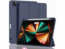 CaseMania Trifold Pencil Case Donkerblauw - iPad Air 13 hoesje