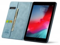 CaseMania Slim Stand Folio Case Aqua - iPad Mini 6/7 hoesje