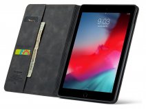 CaseMania Slim Stand Folio Case Zwart - iPad Mini 6/7 hoesje