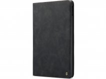CaseMania Slim Stand Folio Case Zwart - iPad Mini 6/7 hoesje