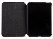 Vaja Libretto Leather Case Zwart - iPad Mini 6/7 Hoesje Leer