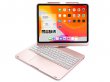 Toetsenbord Case 360 met Muis Trackpad Rosé - iPad Pro 12.9 (2018/2020) Hoesje