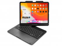 Toetsenbord Case 360 met Muis Trackpad Zwart - iPad Pro 12.9 (2018/2020) Hoesje