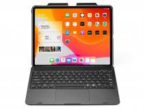Toetsenbord Case met Muis Trackpad Zwart - iPad Pro 12.9 (2018/2020) Hoesje