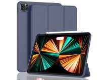 CaseMania Trifold Folio Case Donkerblauw - iPad Pro 13 (M4) hoesje