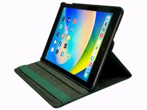 Vintage Draaibare Swivel Stand Case Groen - iPad 9.7 (2017/2018) hoesje