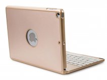 Bluetooth Toetsenbord Case Goud - iPad 9.7 2018/2017 Hoes