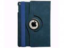 Vintage Draaibare Swivel Stand Case Blauw - iPad Air 2 hoesje