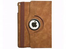 Vintage Draaibare Swivel Stand Case Bruin - iPad Air 2 hoesje