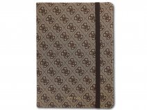 Guess 4G Monogram Case Bruin - iPad Air 3 (2019) Hoes