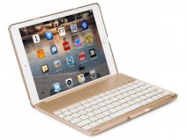 Bluetooth Toetsenbord Case Goud - iPad Mini 4 Toetsenbord Hoesje