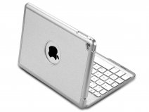 Bluetooth Toetsenbord Case Zilver - iPad Mini 4 Toetsenbord Hoesje