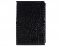 Crocodile Stand Case Zwart - iPad Mini 4 Hoesje