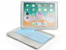 Bluetooth Toetsenbord Case 360 Zilver - iPad Pro 10.5 Toetsenbord Hoesje