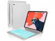 Bluetooth Toetsenbord Case Zilver - iPad Pro 11 Hoesje