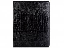 Croco Stand Folio Case Zwart - iPad Pro 12.9 2018 hoesje