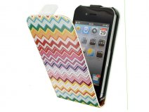 Call Candy Chevron Flip Case - Hoesje voor iPhone 4/4S