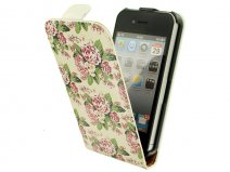 Call Candy Floral Flip Case - Hoesje voor iPhone 4/4S