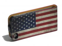 USA Vintage Flip Case voor iPhone 5/5S