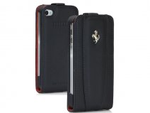 Ferrari Modena Series Leren Flip Case voor iPhone 4/4S