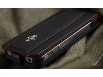 Ferrari Modena Series Leren Flip Case voor iPhone 4/4S
