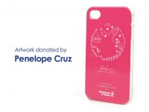 W.I.T. Artwork Case 'Penelope Cruz' voor iPhone 4/4S
