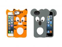 Griffin Animal Silicone Skin - iPhone SE/5s/5 hoesje