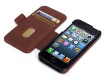 Kensington Portafolio Duo Vintage SideFlip Wallet Case voor iPhone 5/5