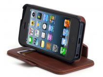 Kensington Portafolio Duo Vintage SideFlip Wallet Case voor iPhone 5/5