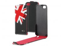 MINI Cooper Washed Out Union Jack - Flip Hoesje voor iPhone 5/5S