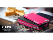 more. Carri - iPhone SE/5s/5 hoesje + Leren Purse