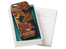 Scotch & Soda Flower Leren Hoesje voor iPhone 5/5S