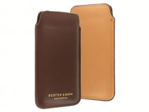 Scotch & Soda Two-Tone Sleeve Leer iPhone SE/5s/5