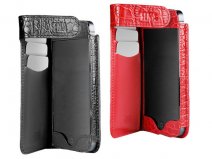 Sena Hampton Wallet Croco Leren Case Hoesje voor iPhone 5/5S